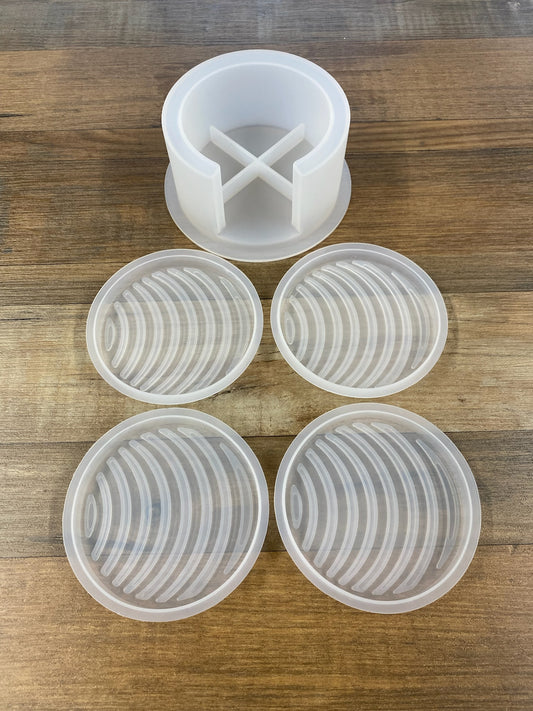 Coaster mould - Textured